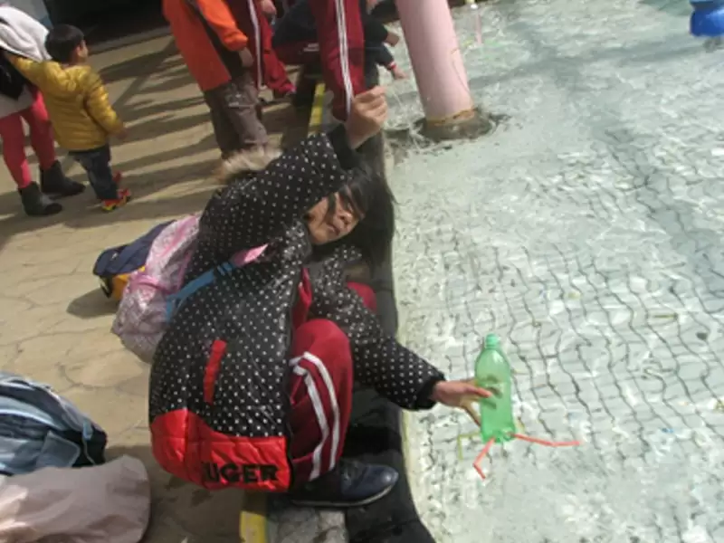 绿色魔力水与风